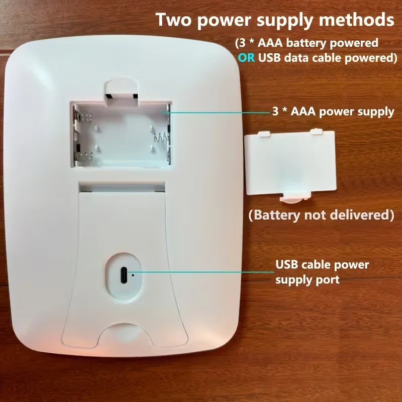 Portable LED compact mirror