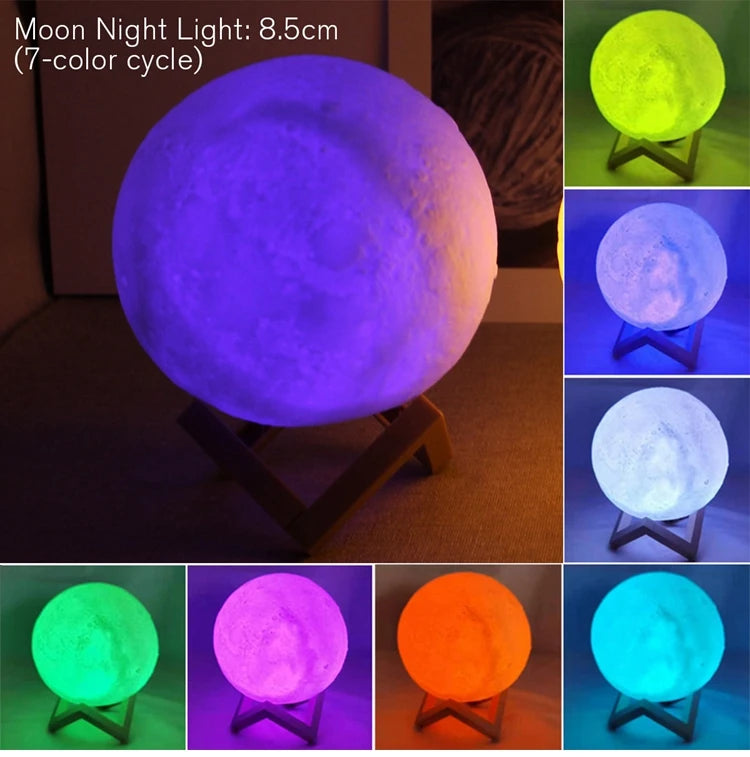 Moon lamp LED night light